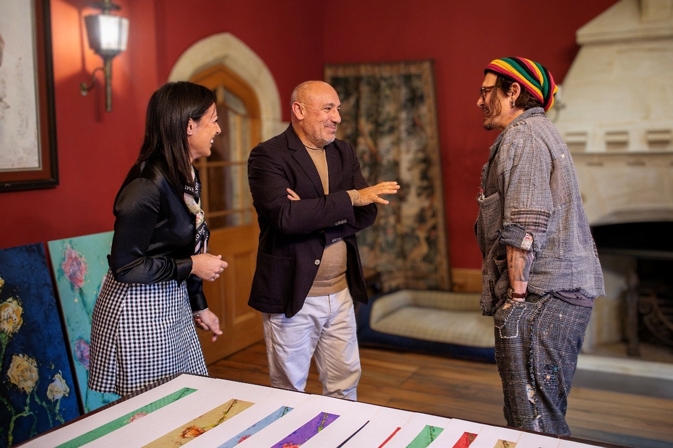 Johnny Depp - Deodato Salafia - Marzia Pasqualone